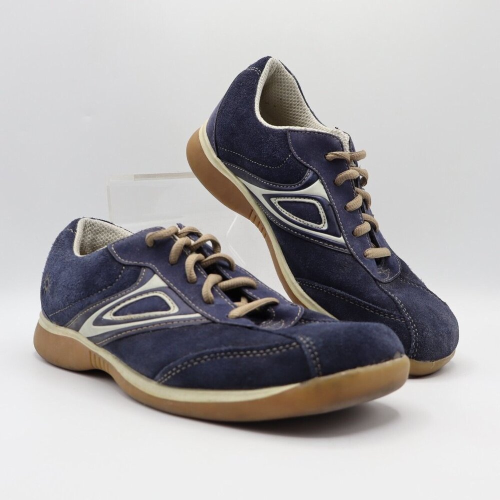 Vintage 90s Y2K No Boundaries 'Sift' Women's Blue Low Top Shoes Sneakers Sz 7.5